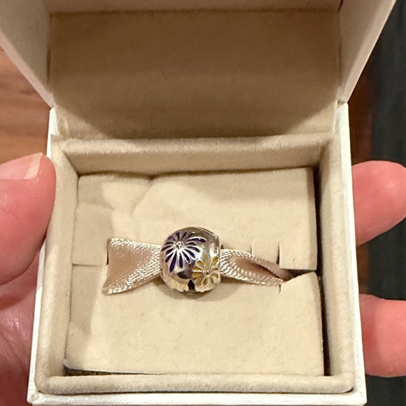 Disney Parks Pandora Castle Charm with Fireworks - Picture 2 of 4